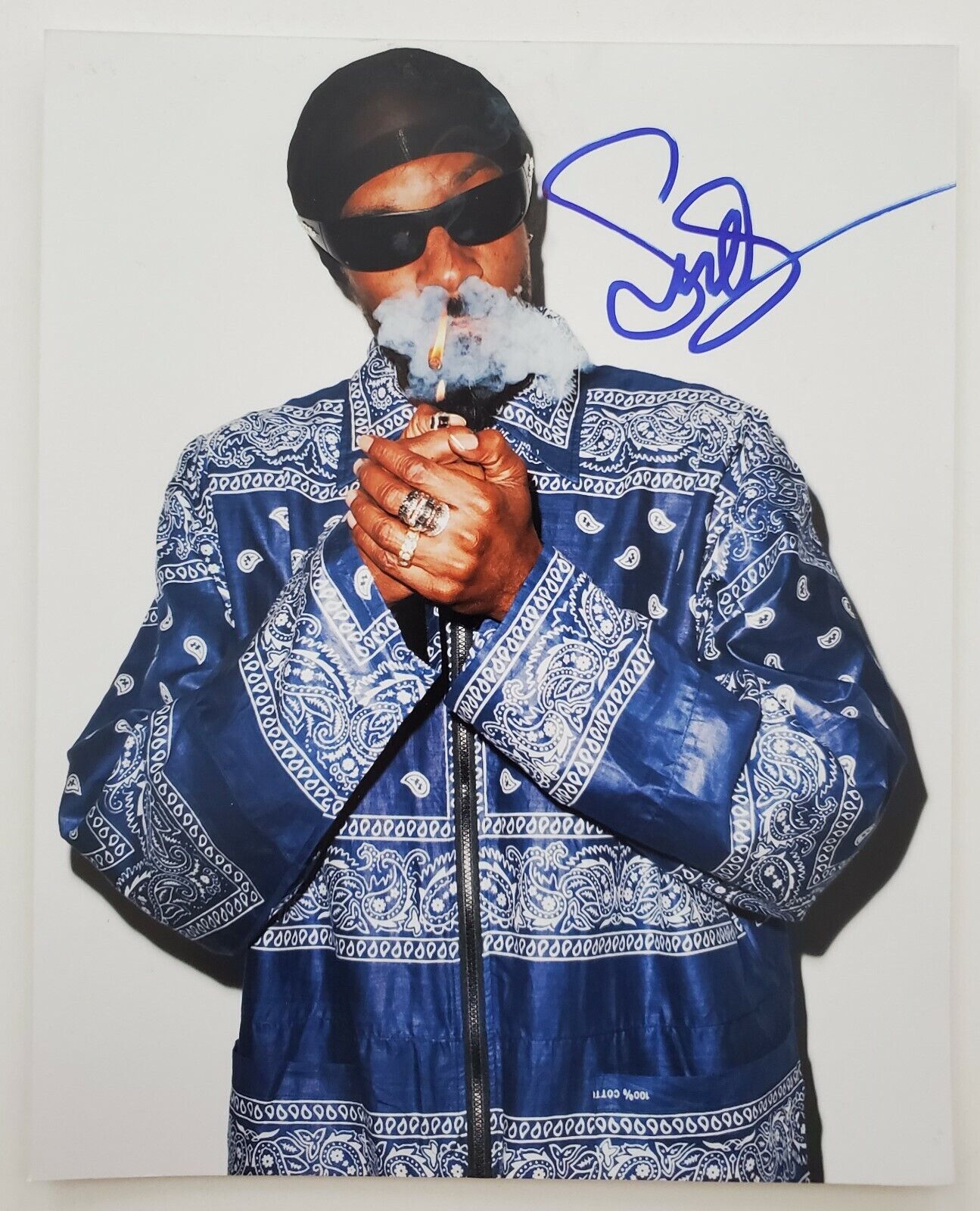 Snoop Dogg Signed 8x10 Photo Poster painting Death Row Rapper Hip Hop Rap Legend RARE RAD