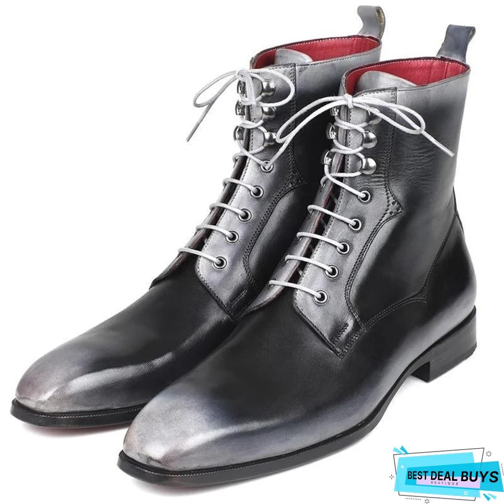 Men's Fashion Leather Martin Boots