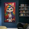 5D DIY Full Square Drill Diamond Painting Cat Animal Kit Home Decor (ZQA1262)