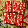 6PCS Creative CNY Red Packet Envelope