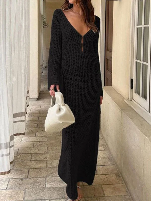 Athvotar Athvotar Beach Dress Sexy Knitted Beach Bikini Shirts