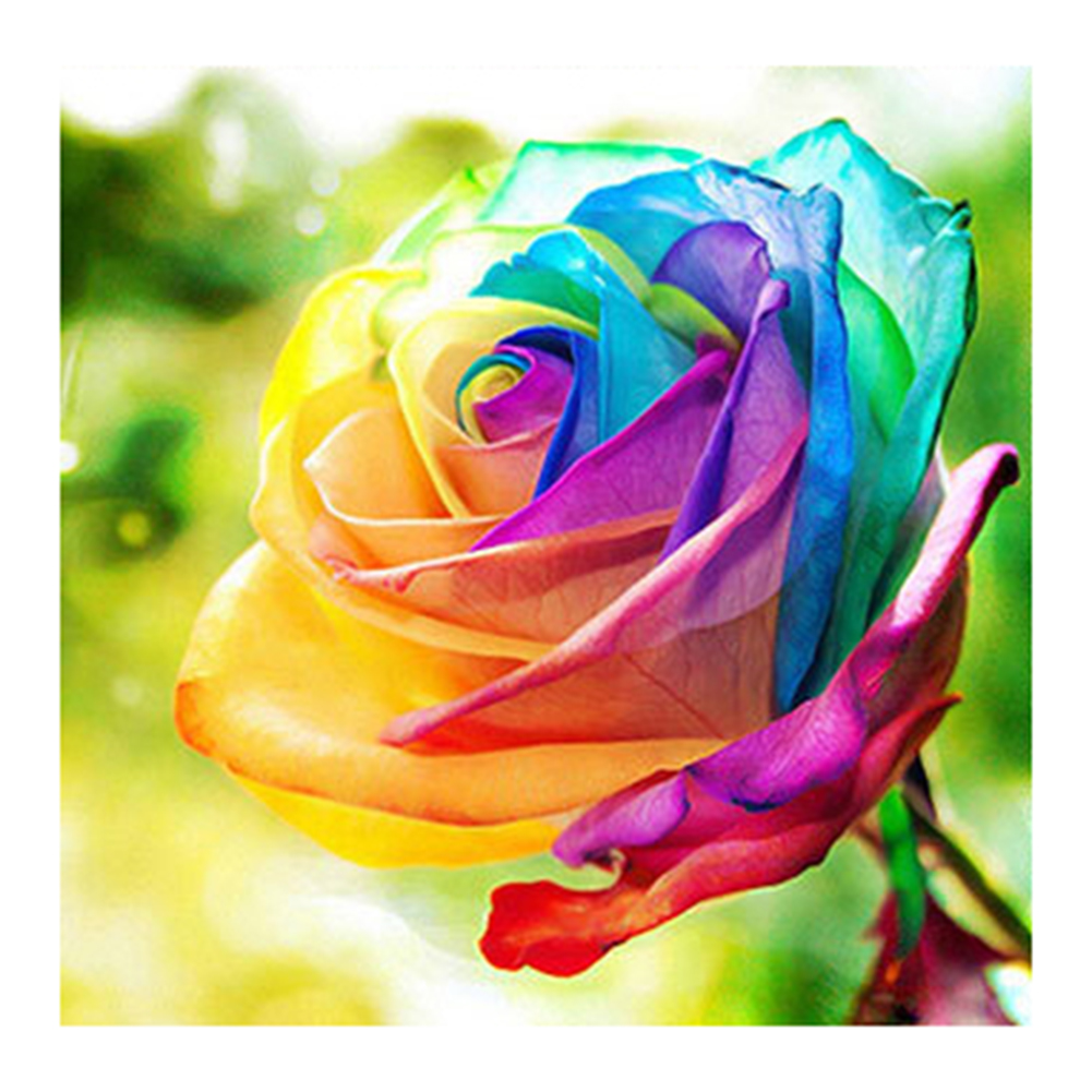 

Flower - 11CT Stamped Cross Stitch - 60*60CM, 501 Original