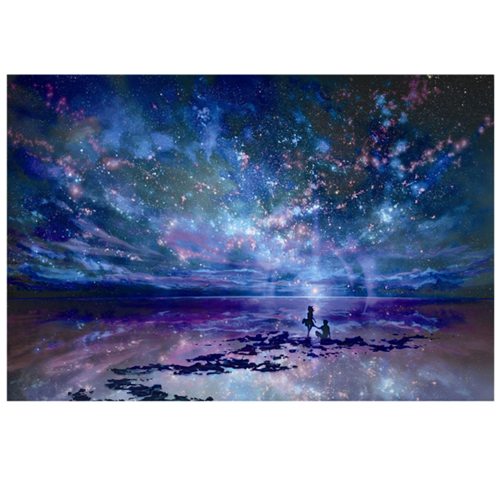 

1000pcs Painting Puzzle DIY Paper Jigsaw Educational Toys (B Starry Ocean), 501 Original