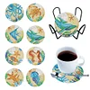 8pcs DIY Diamond Painting Sea Life Coasters