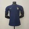 2022 FIFA World Cup Player Version France Home Football Shirt