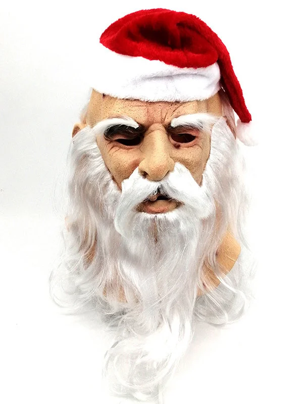 Christmas Santa Claus Mask Cosplay Masquerade Party Mask-elleschic