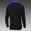 2024/2025 France Half-Pull Training Suit Black Football Jersey Set