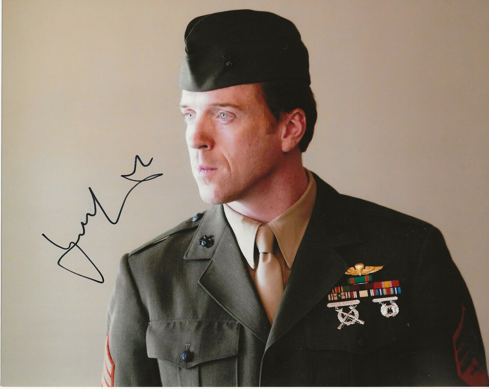 Damian Lewis homeland authentic hand signed autograph signature Photo Poster painting AFTAL COA