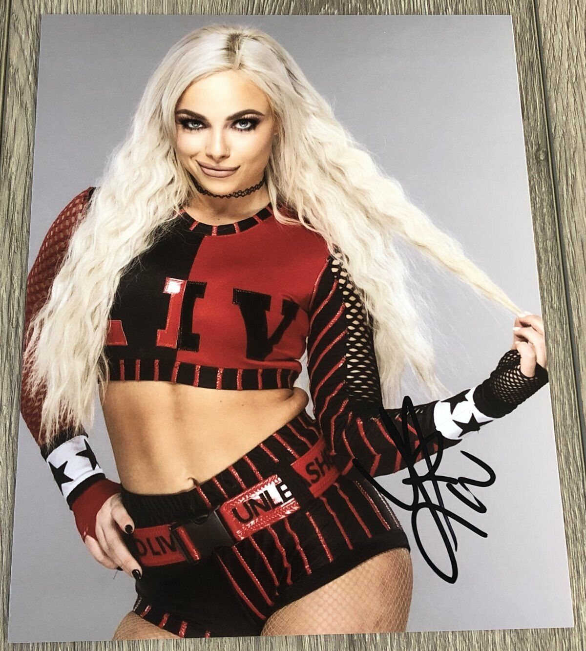 LIV MORGAN SIGNED AUTOGRAPH WWE RAW SMACKDOWN NXT 8x10 Photo Poster painting E w/EXACT PROOF