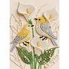 Diamond Painting-DIY Special Shaped Drill Pearl Painting Flowers and Birds(30x40cm)