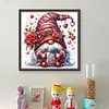 Rose Gnome-11CT Stamped Cross Stitch 45*45cm