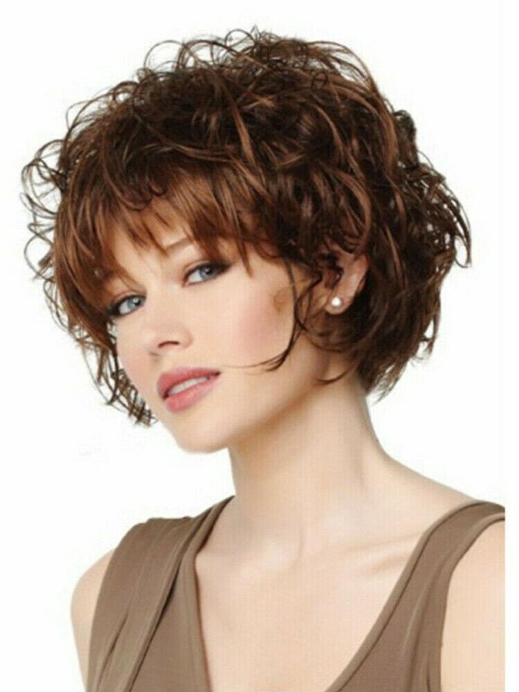 Olive Wigs GL630 Mahogony Flutter Short Wigs for Women Synthetic