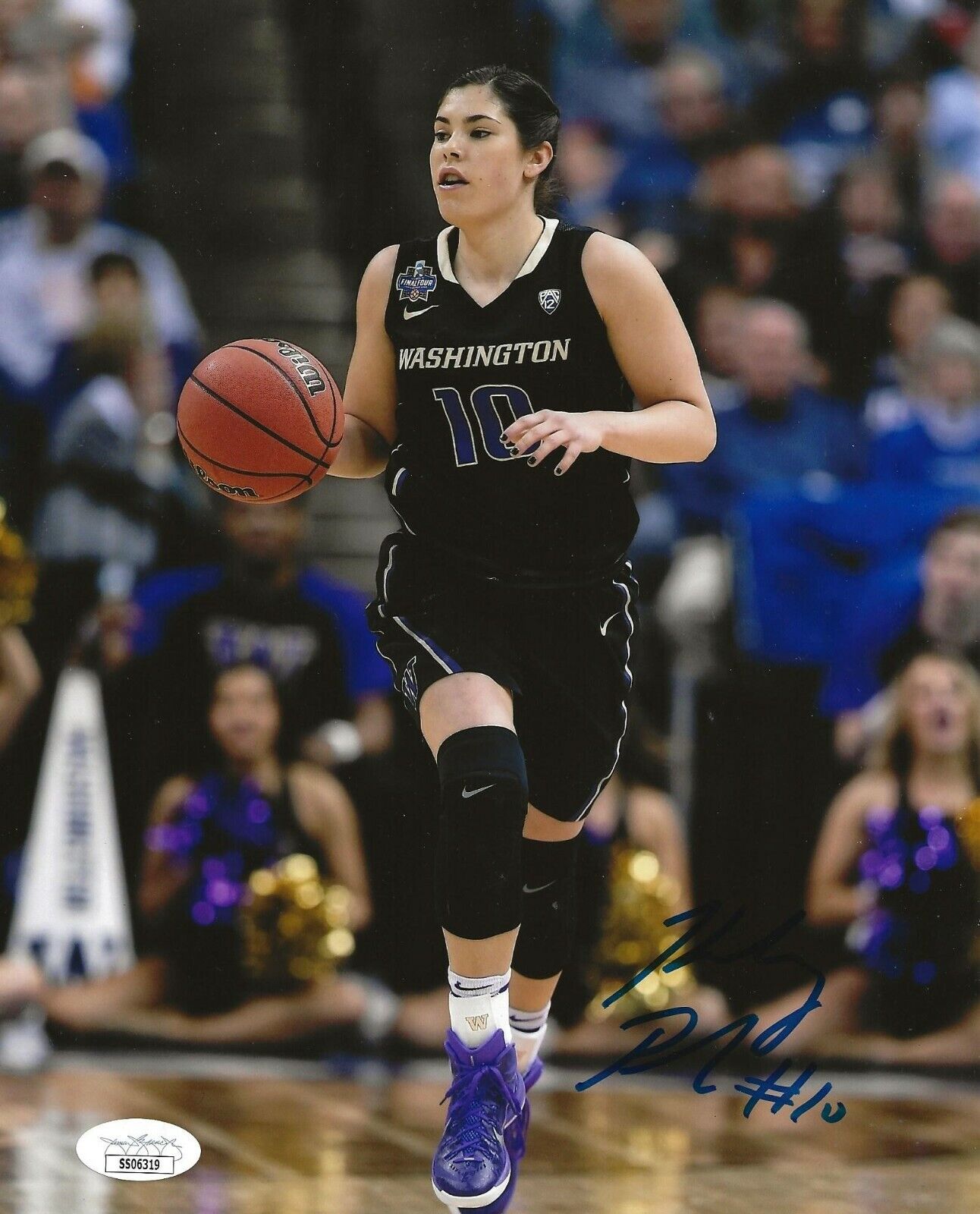 Kelsey Plum Vegas Aces signed Washington Huskies 8x10 Photo Poster painting autographed 5 JSA