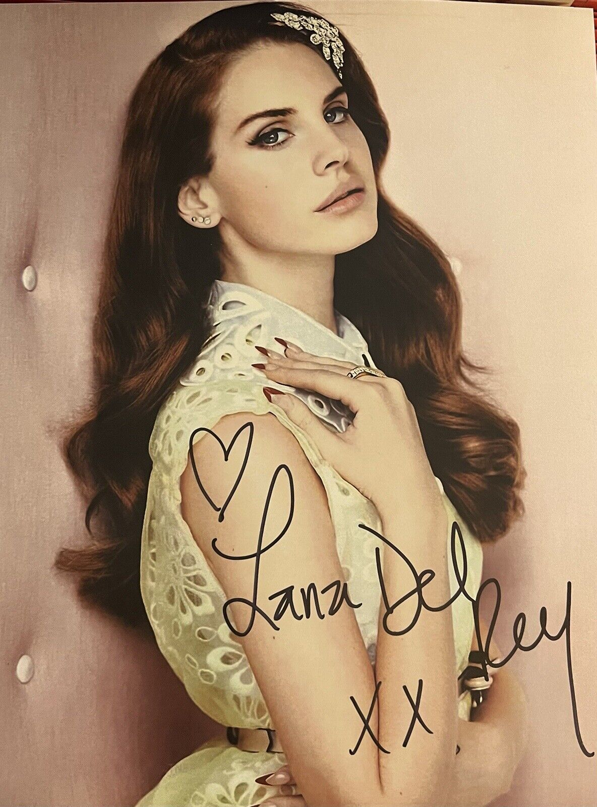 Lana Del Rey Signed Autographed 8x10 Photo Poster painting Sexy Last One