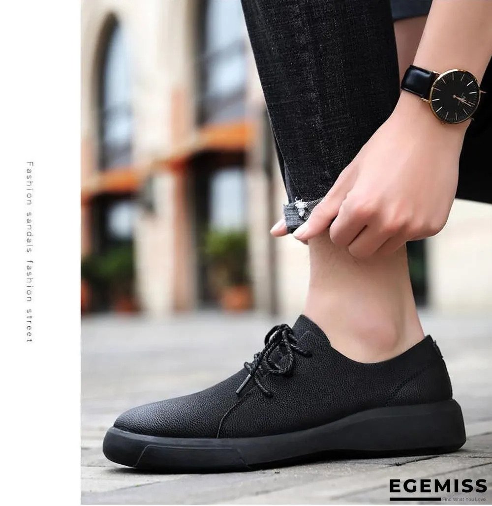 Casual Shoes Loafers Men Shoes Quality Handmade Leather Shoes Men Flats Moccasins Shoe | EGEMISS