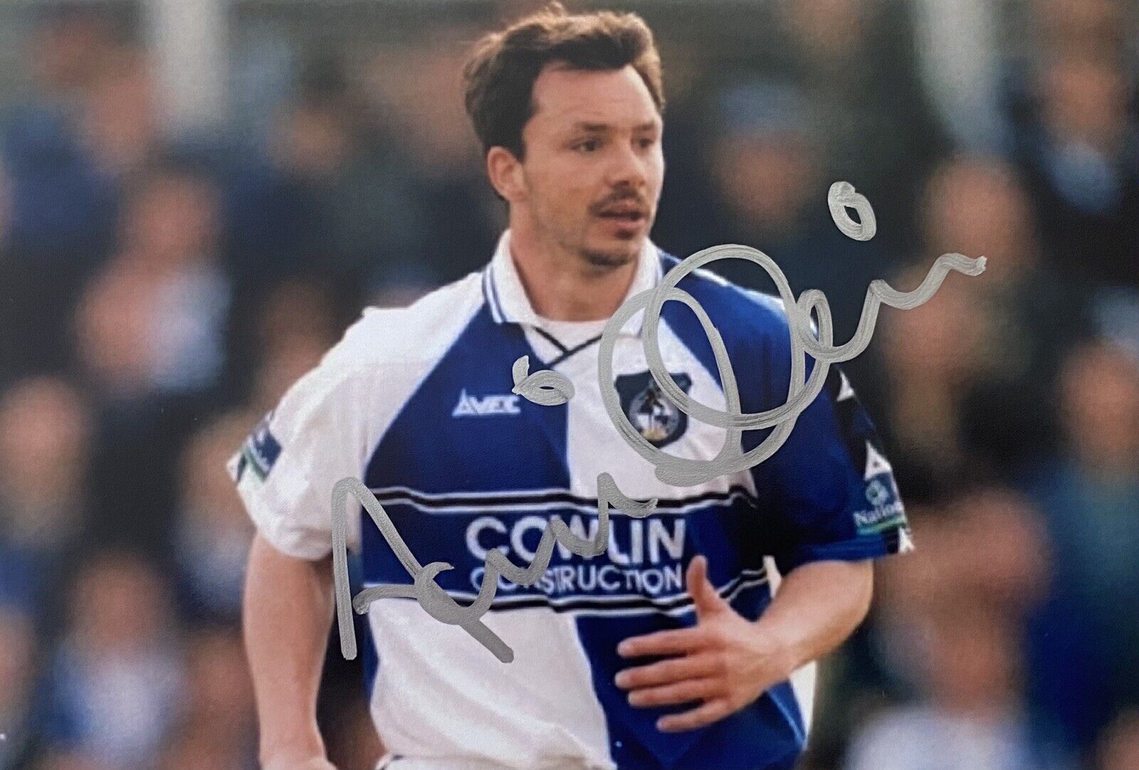 David Hillier Genuine Hand Signed Bristol Rovers 6X4 Photo Poster painting