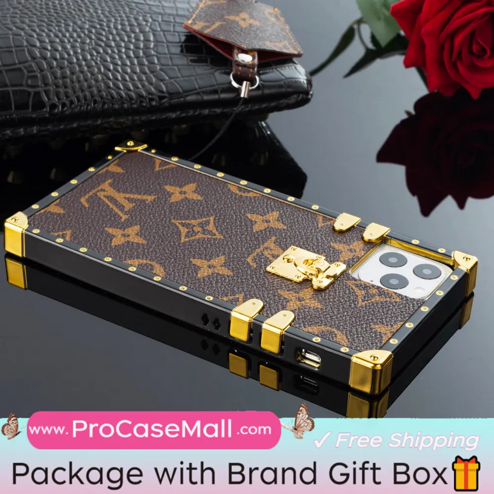 Classic Louis Vuitton Catwalk Crossbody Style Samsung Galaxy Cover Apple iPhone Cnvas Trunk Case