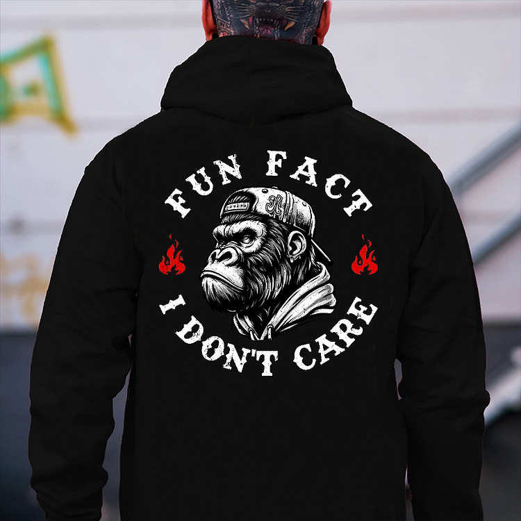 Fun Fact I Don't Care Hoodie