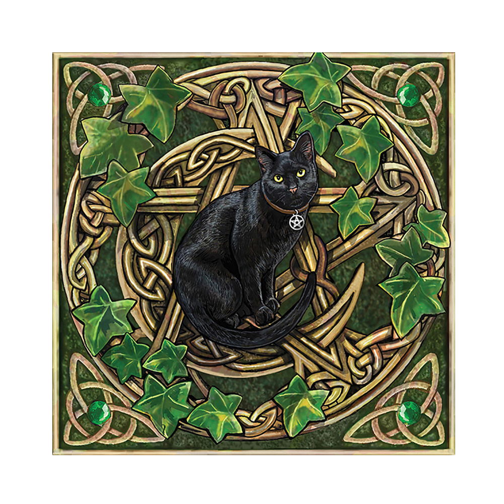 

Magic Black Cat - Round Drill Diamond Painting - 40*40CM, 05, 501 Original