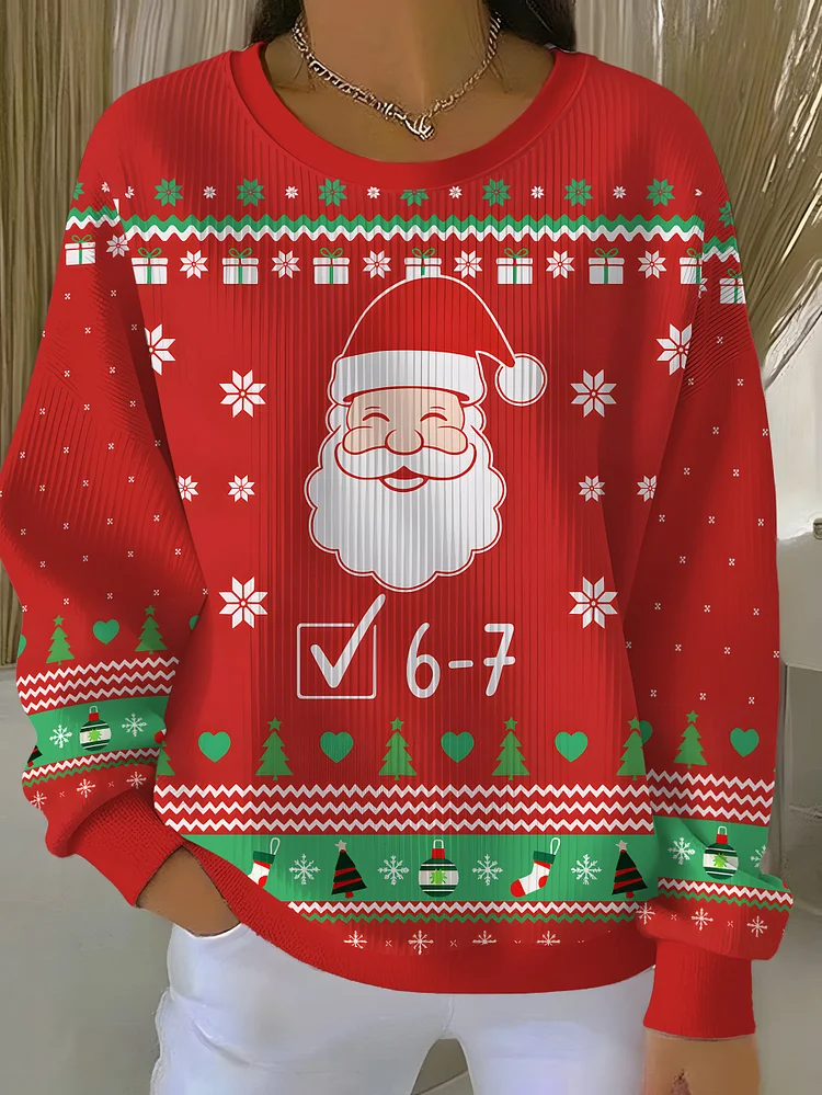 67 Ugly Christmas Sweatshirt socialshop