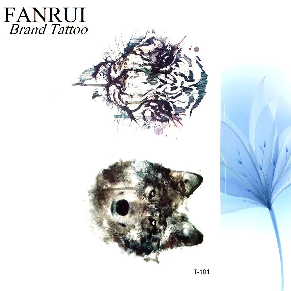 Chinese Black Dragon Temporary Tattoo Stickers Men Body Arm Art Painting Fake Tattoo Cloud Forest Tatto Tribal Boys Hands Chest