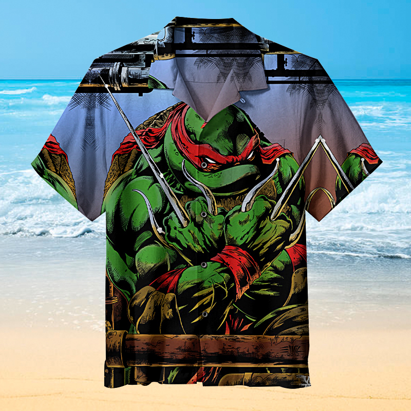 Teenage Mutant Ninja Turtles Adventures 3D hawaiian shirts for men