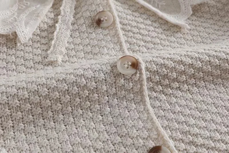 Chicfifth Sweater Women Winter Long Sleeve High Quality Autumn Vintage Top Knitted Cardigan