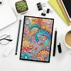 5D Diamond Painting Notebook DIY Diamond Art Dairy Book Kits (Alien Grass)
