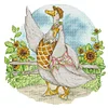 Duck-14CT Stamped Cross Stitch 38*36cm/14.96*14.17in tapestrymarket