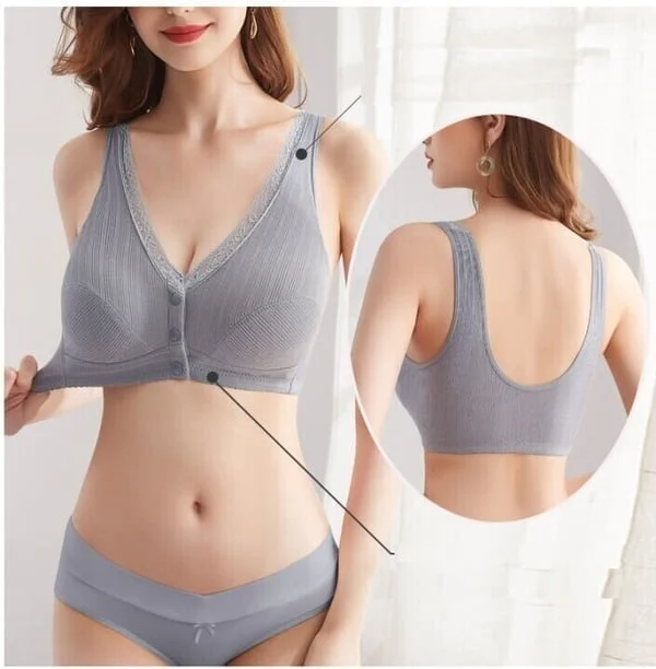 ✨HOT SALE-49% OFF🏃‍♀Comfortable Cotton Large Size Bra💝