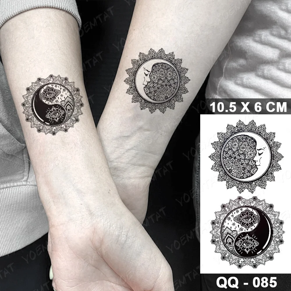 Waterproof Temporary Tattoo Sticker Cloud Lightning Magic Flash Tatoo Small Cute Crystal Hand Wrist Fake Tatto For Body Art