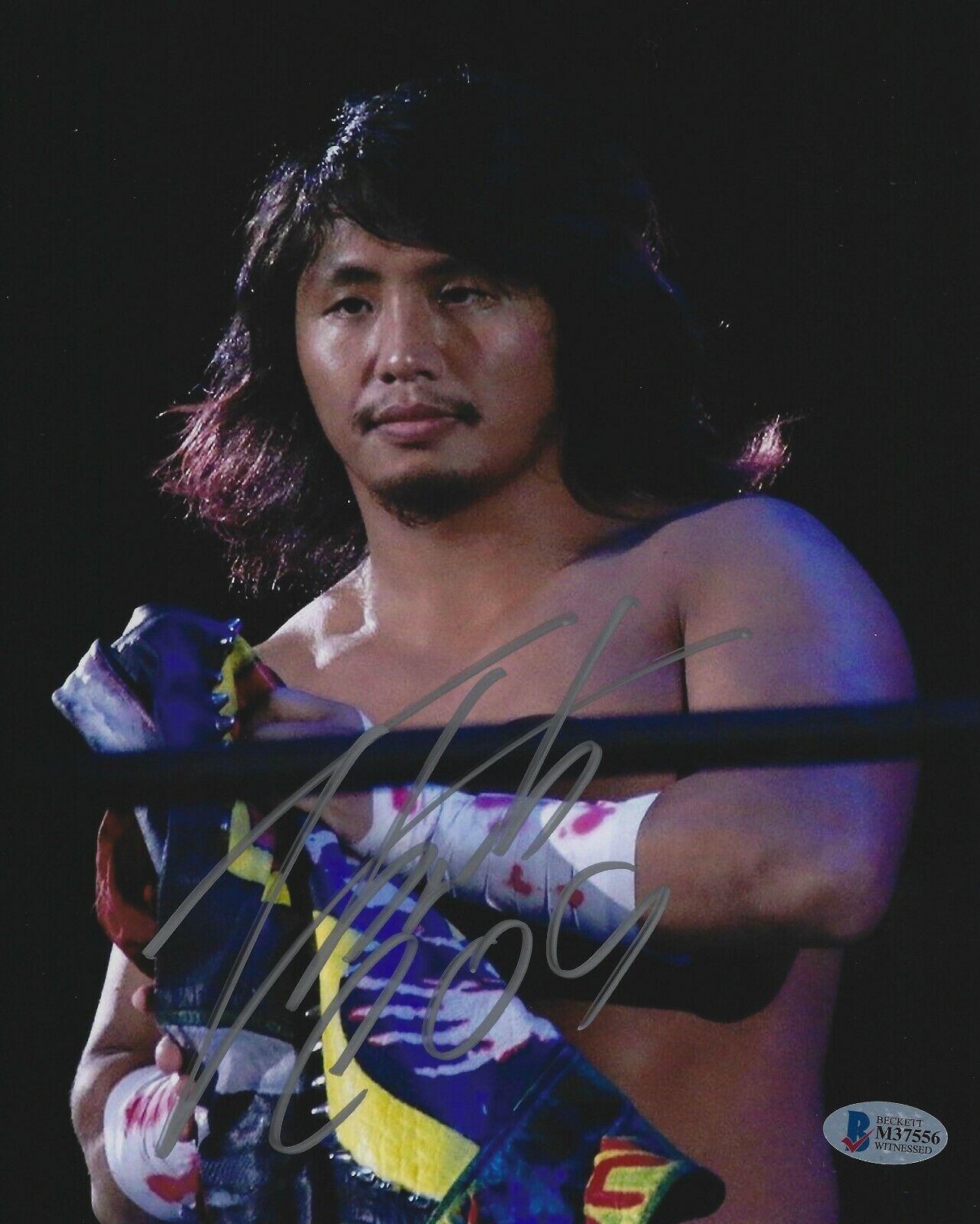 Hiromu Takahashi Signed 8x10 Photo Poster painting BAS Beckett COA New Japan Pro Wrestling LIJ B