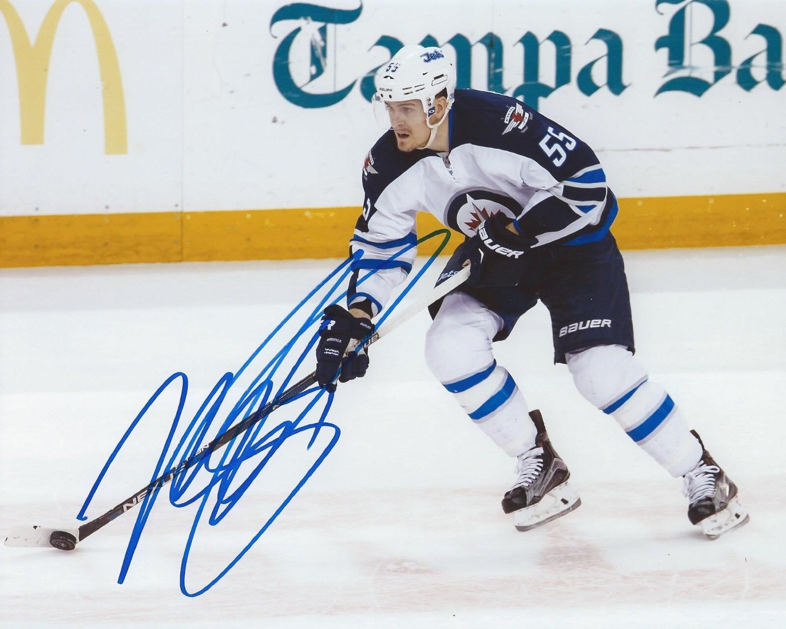 Mark Scheifele Signed 8x10 Photo Poster painting Winnipeg Jets Autographed COA E