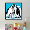 Bead Embroidery - Full Printed 9CT Penguins(20x20 CM)