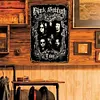 Black Sabbath - Panneaux en &eacute;tain m&eacute;tallique(20*30cm/30*40cm) - Musique