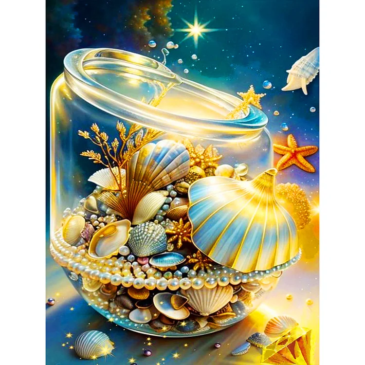 Sea Beach Diamond Painting Kits for Adults Beginners DIY Starfish Shell  Diamond Art Full Drill Diamond Painting for Wall Decor - AliExpress