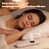 Bluetooth-compatible Speaker with 11 White Noises & TF Card Slot Wireless BT Sleep Aid Bone Conduction Pillow Speaker for Side & Light Sleepers Bedside Listening