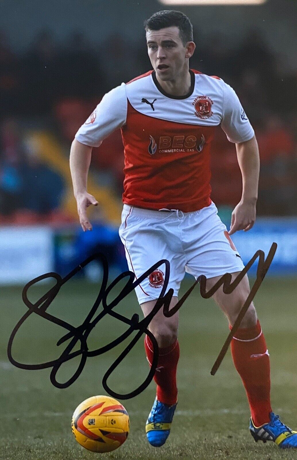 Steven Schumacher Genuine Hand Signed 6X4 Photo Poster painting - Fleetwood Town