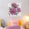 Peony-14CT Stamped Cross Stitch 31*30cm/12.2*11.81in tapestrymarket