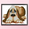 Dog- 9CT Partial Beaded Cross Stitch Kit(39x32cm)