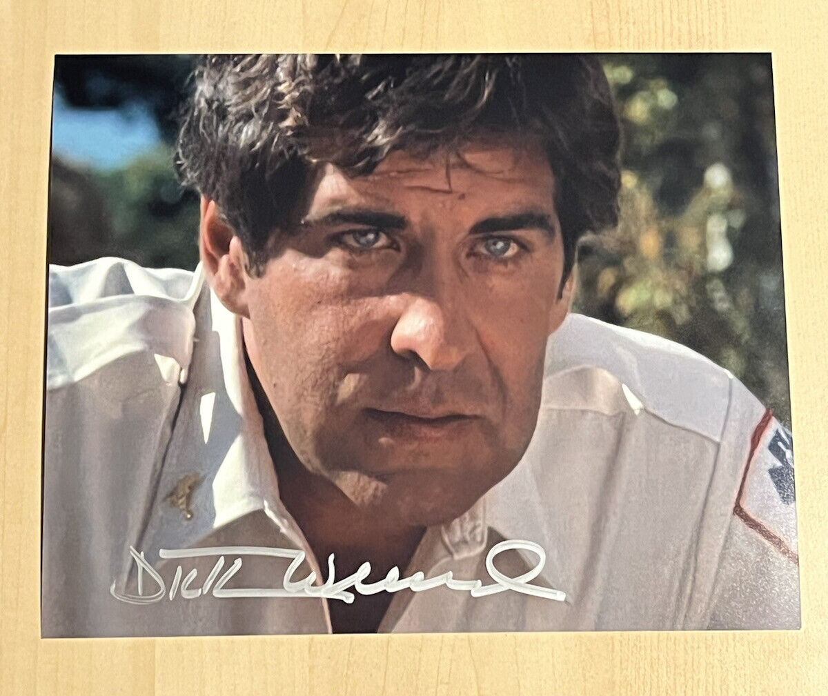 DICK WIEAND HAND SIGNED 8x10 Photo Poster painting ACTOR AUTOGRAPHED FRIDAY THE 13th COA