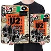 U2 - Metal Tin Signs(8*12Inch/12*16Inch)