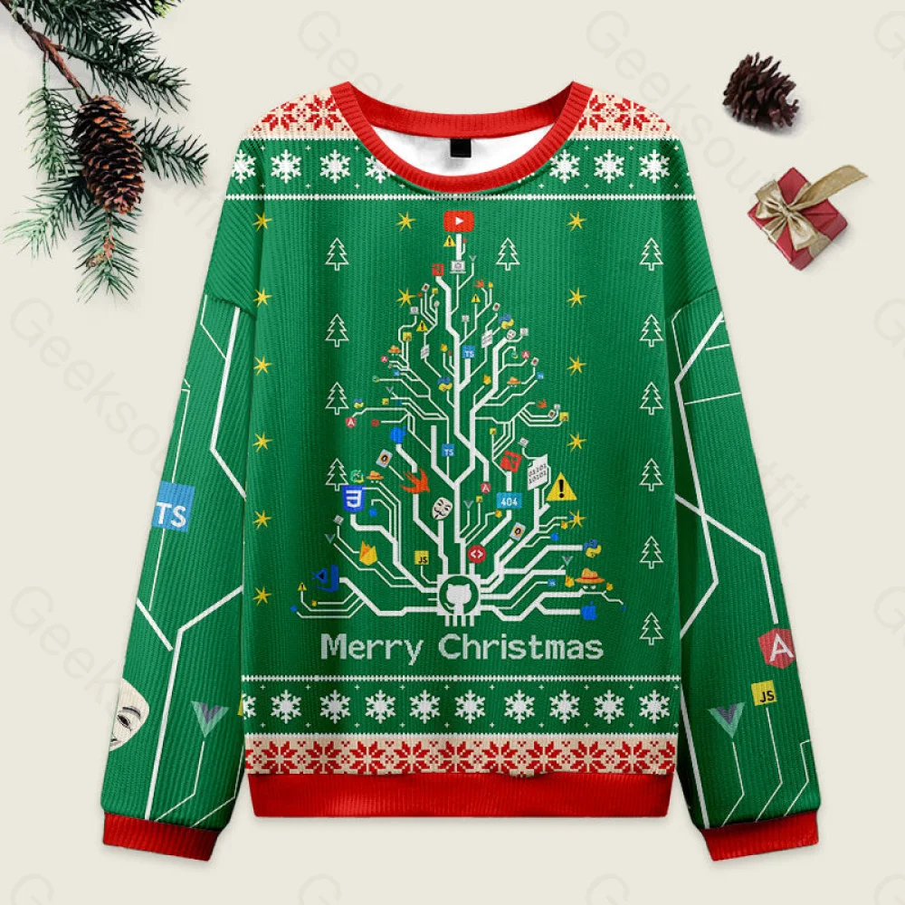 Circuit Diagram Christmas Tree Ugly Christmas Sweater