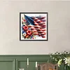 Diamond Painting -DIY Full Round Drill Independence Day Flag(40*40CM)
