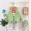 Kids Baby Boy Dinosaur Casual 3 Pcs Set Suit