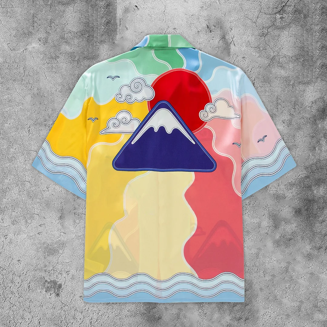 Art Fashion Casual Short Sleeve Shirt