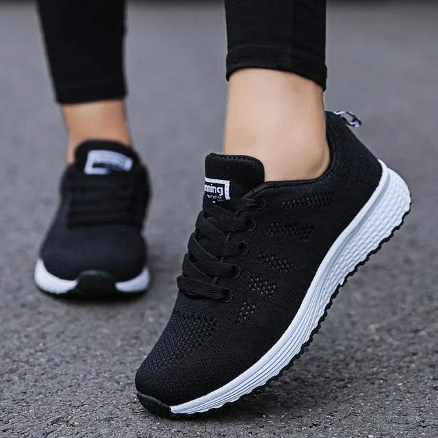 Large Size Summer Breathable Women Sport Shoes Women's Sneakers 2020 Womens Sports Shoes Men Running Shoes Women Blue GMB-0218