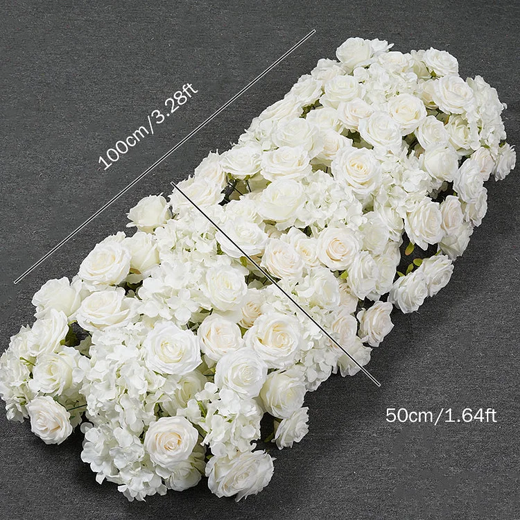 Angela Flower Luxury White Heart-Shaped Large Shelf With Floral Arrangement Wedding Arch Backdrop Deco Rose Flower Row Party Prop Frame Flower Stand A4011 A6625 A7726