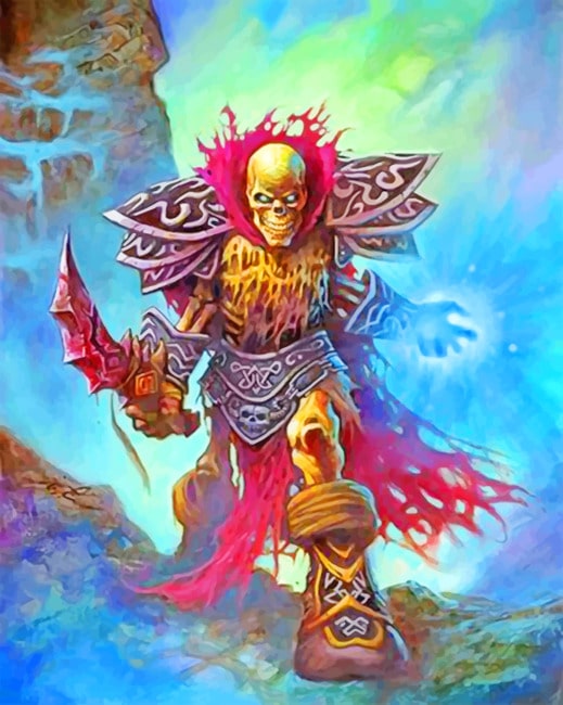 

Bloodmage Thalnos – Paint By Numbers - 40*50CM, 501 Original