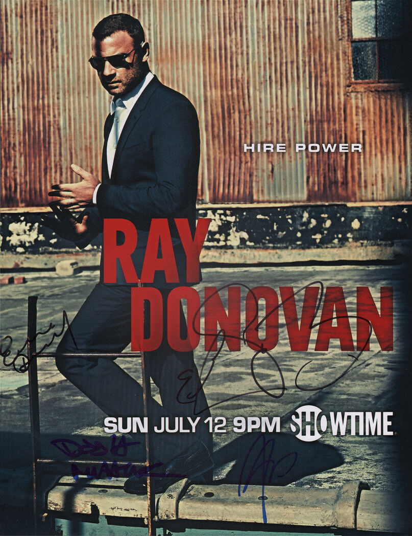 ~~ RAY DONOVAN Cast(x5) Authentic Hand-Signed Steven Bauer